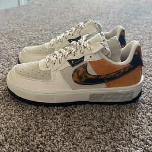 Brand New Women’s  Air Force 1 Fontanka 'Tortoise Shell'